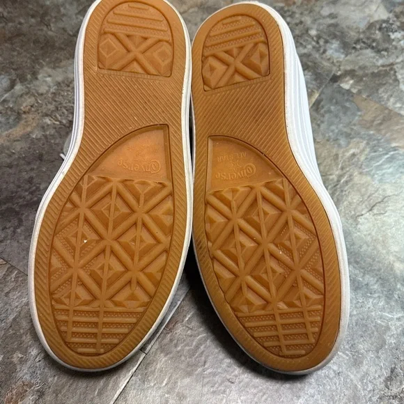 Converse women’s Move High-Top Sneakers in sage and White size 7 - Picture 4 of 7